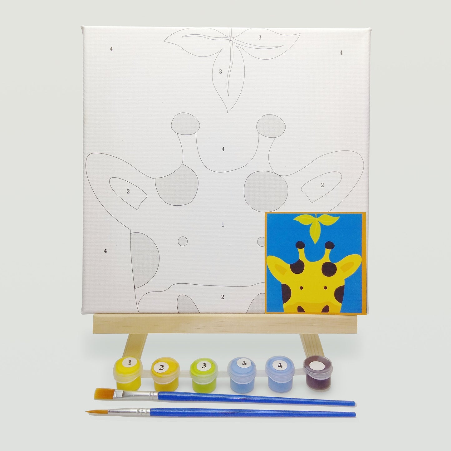 ColorOki "Shark & Turtle" Paint by Numbers Kit