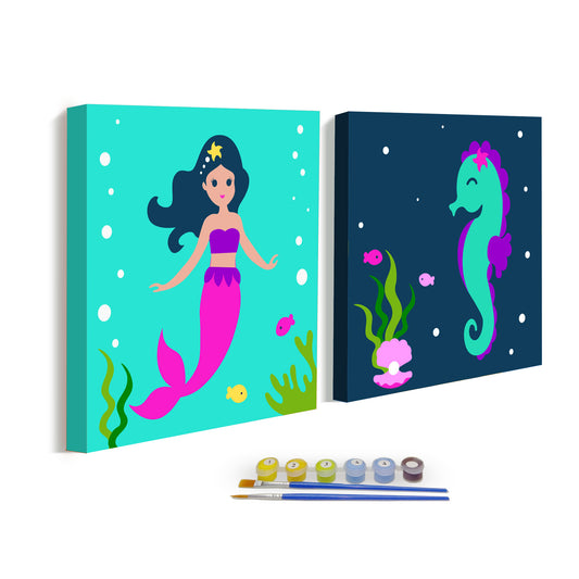 ColorOki ORIGINALS "Mermaid" Paint by Number Kit